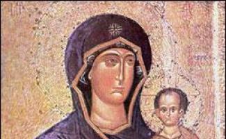 Одигитрия икона божией матери о чем молятся